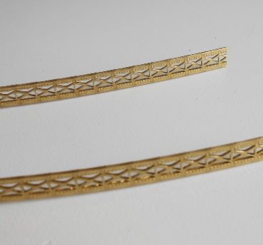 Moldura de latón 25 cm x 6 mm