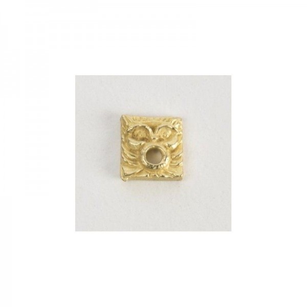 Ornamento de latón 7x7 mm