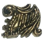 Ornamento de latón 13x10 mm