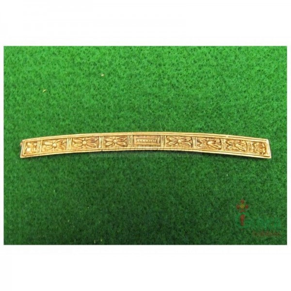 Ornamento de metal 95x6 mm