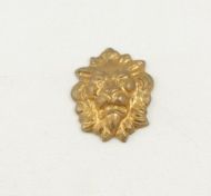 Ornamento de latón 12x9 mm