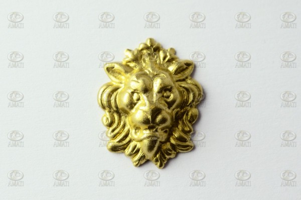 Ornamento de latón 21x17 mm