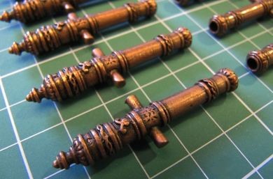 Cañón decorado 45mm