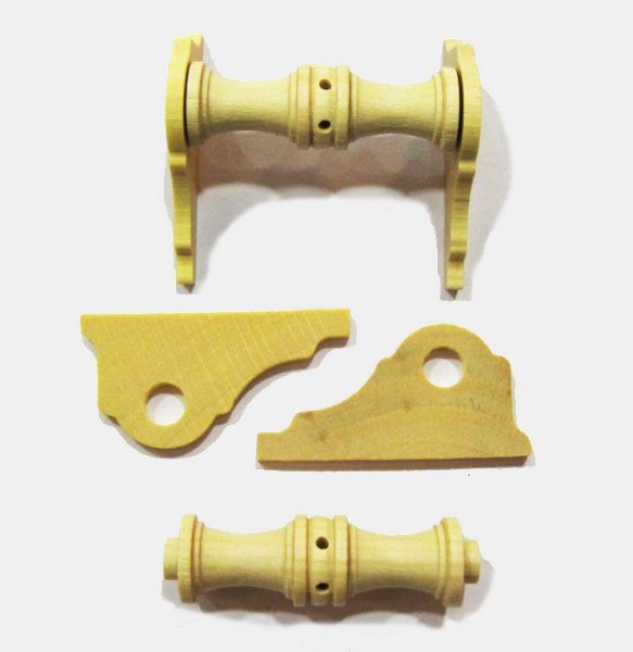 Molinete de madera 30 mm