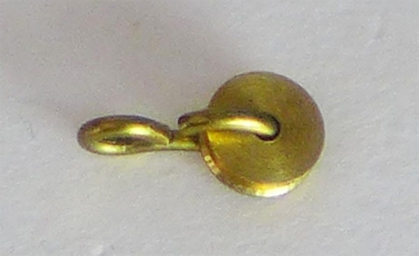 Garrucha de latón 7x4 mm