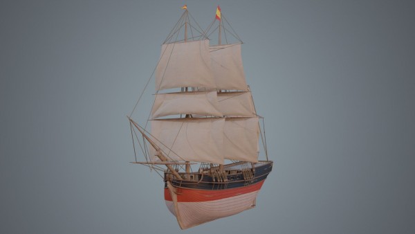 Plano Vanita (Bergantín Español)