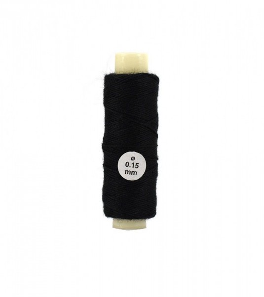 Hilo negro de Artesania Latina de 0,15 mm 40m