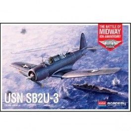Academy  USN SB2U-3 Battle of Midway 80th Anniversary. Escala 1/48