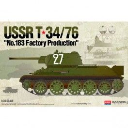 Tanque USSR T-34/76 183 factory Production  Escala 1/35