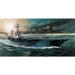 Buque USS CVN-63 Kitty Hawk. Escala: 1/800