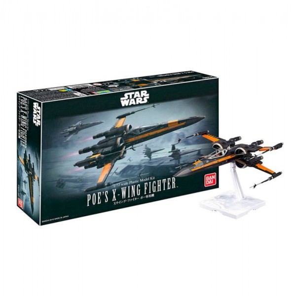 STAR WARDS POE'S X-WING FIGHTER 1:72
