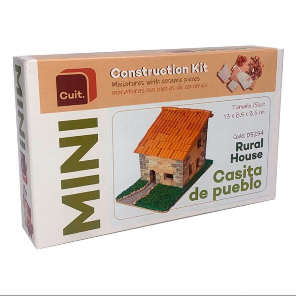 MINI CASITA DE PUEBLO 130X95X85MM