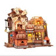 MINIATURE HOUSE BREAD FACTORY 572 PIEZAS