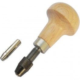 Taladro Manual Mango Madera tipo Seta