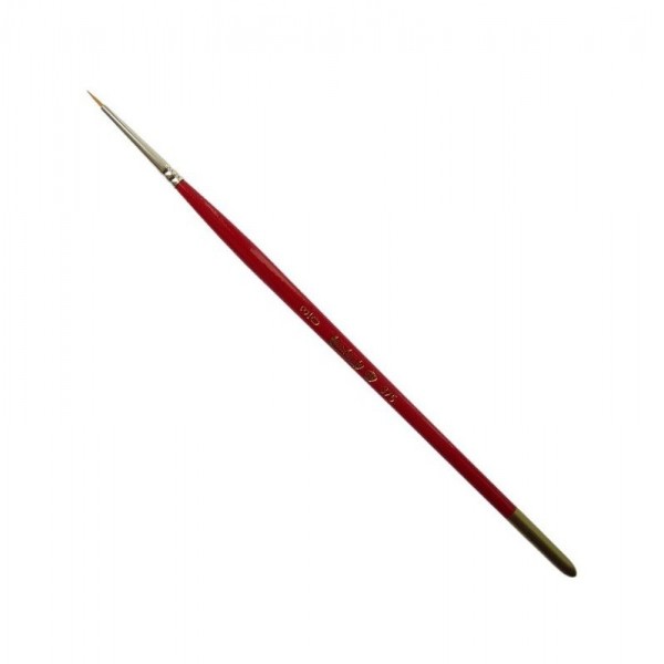 Pincel redondo de pelo sintético Toray Nº 3/0