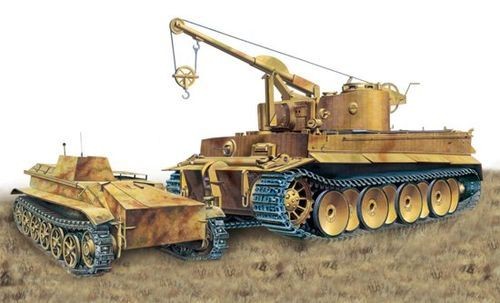 "Bergepanzer" Tiger I s.PzAbt.508 1/35