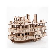 Maqueta Mecánica EWA Barco de Vapor con 416 piezas