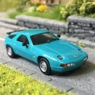 Porsche 328 turquesa 1/87