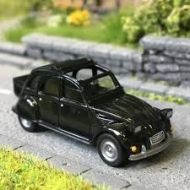 Citroen 2CV negro 1/87