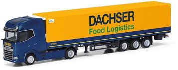 DAF XG con remolque Dachser 1/87