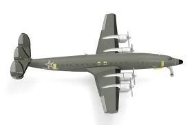 LOCKHEED L-1649A LUFTHANSA ROLL OUT 1/87
