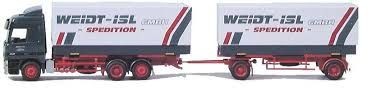 Mercedes Actros Weidt-Isl 1/87