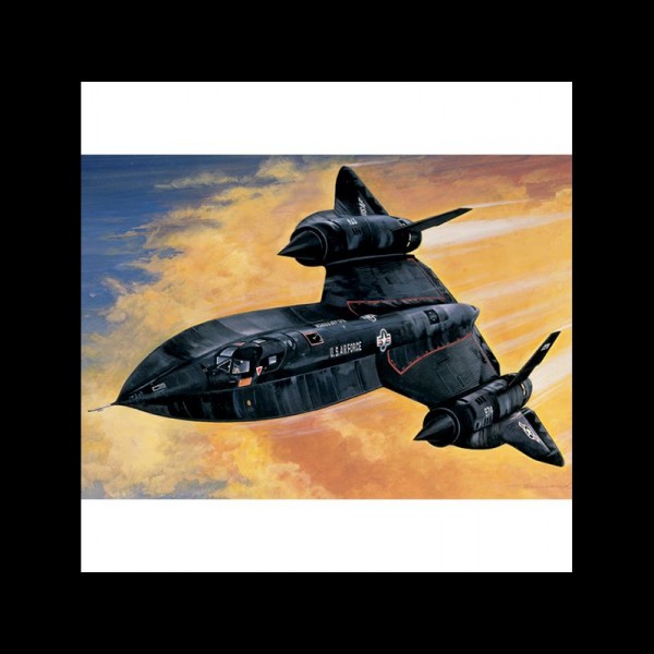 AVIÓN SR-71 BLACKBIRD WITH DRONE 1:72