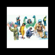 FIGURAS NATO PILOTS AND GROUND CREW 1:72