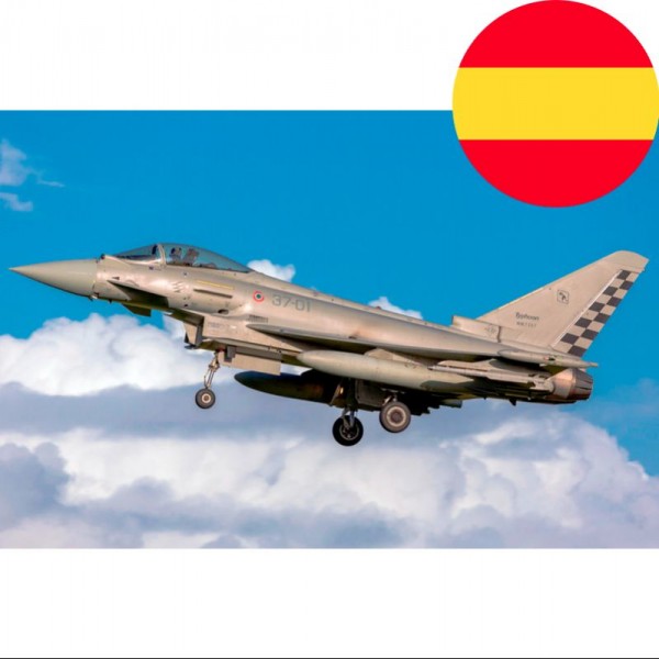 AVIÓN EF-2000 TYPHOON SINGLE SEATER 1:72