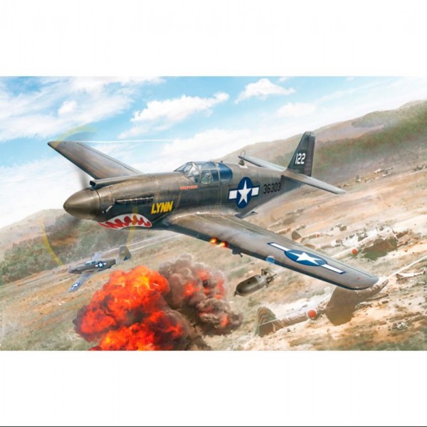 AVIÓN P-51A MUSTANG 1:72