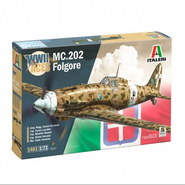 AVIÓN MC.202 FOLGORE ACES 1:72