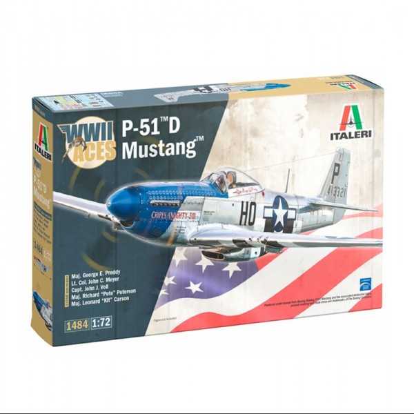 AVIÓN P-51D MUSTANG ACES 1:72