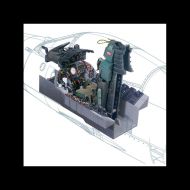 CABINA F-104G COCKPIT 1:12