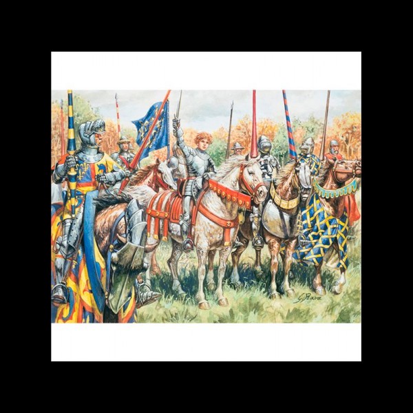 FIG. HISTÓRICAS FRENCH WARRIORS (100 YEARS WAR) 1:72
