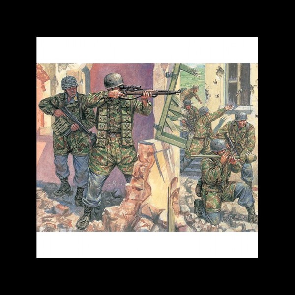 FIG. SOLDADOS GERMAN PARATROOPERS (WWII) 1:72