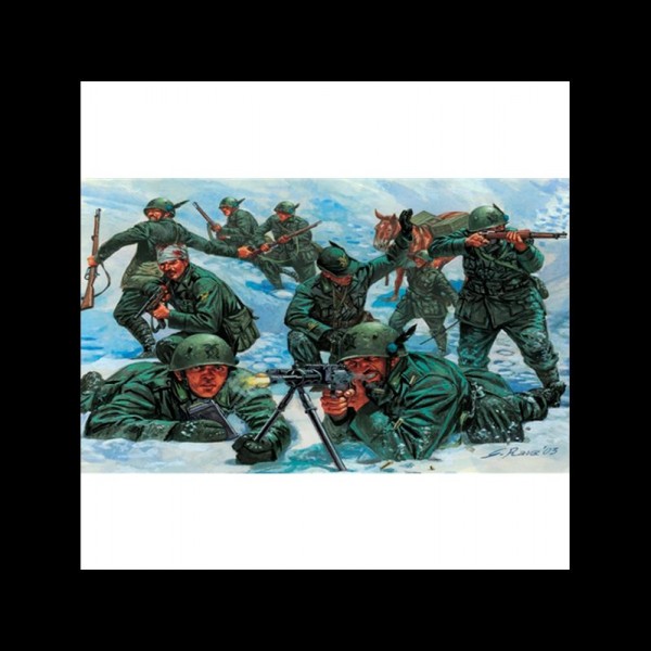 FIG. SOLDADOS ITALIAN ALPINI (WWII) 1:72