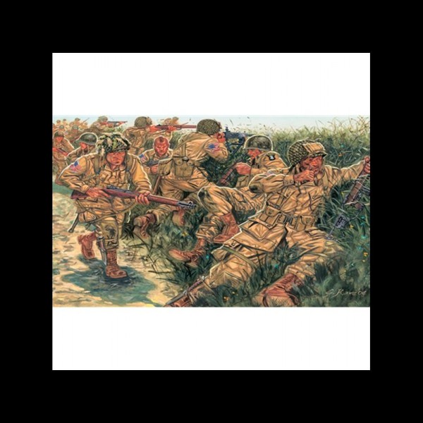 FIG. SOLDADOS U.S. PARATROOPERS (WWII) 1:72