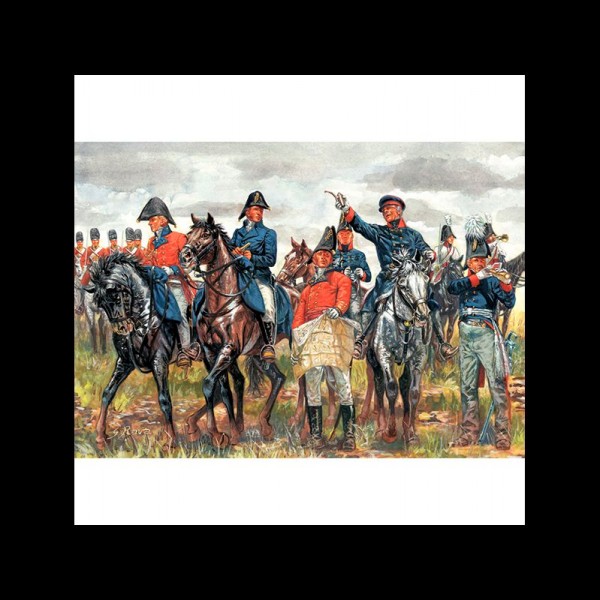 FIG. HISTÓRICAS BRITISH & PRUSSIAN GEN. STAFF (N. WARS) 1:72