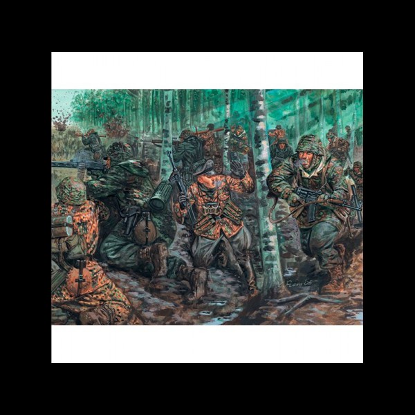 FIG. SOLDADOS GERMAN ELITE TROOPS (WWII) 1:72