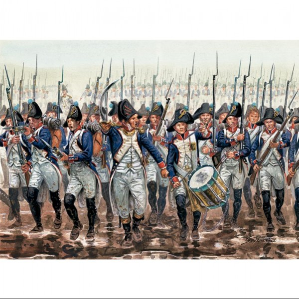 FIGURAS FRENCH INFANTRY 1798-1805 1:72