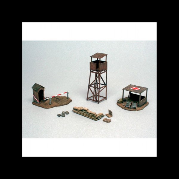 ACC.DIORAMA BATTLEFIELD BUIILDINGS 1:72