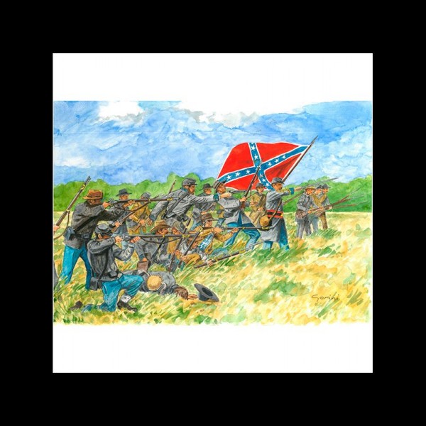 FIG. HISTÓRICAS CONFEDERATE INF. (AMERICAN CIVIL WAR) 1:72