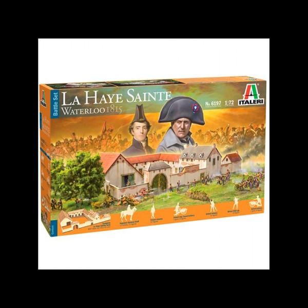 ITALERI BATTLE SETS LA HAYE SAINTE WATERLOO 1815 1:72
