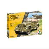 VEHÍCULO MILITAR FIAT 508 CM COLONIALE WITH CREW 1:35