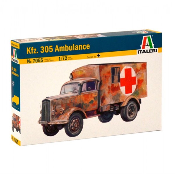 VEHÍCULO MILITAR KFZ. 305 AMBULANCE 1:72