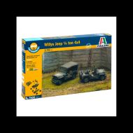 VEHÍCULOS MIL. (FÁCIL) WILLYS JEEP ¼ TON 4X4 1:72
