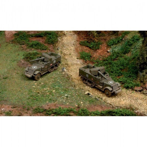 VEHÍCULOS MIL. (FÁCIL) M3 75MM GUN MOTOR CARRIAGE 1:72