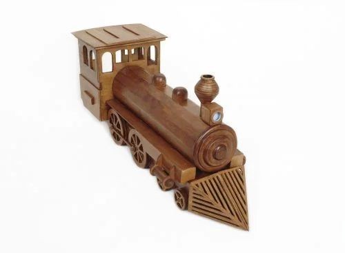 Locomotora en kit de madera