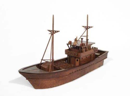 Barco pesquero en kit de madera