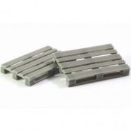 Resina Pallets de Madera 2pcs 1/35